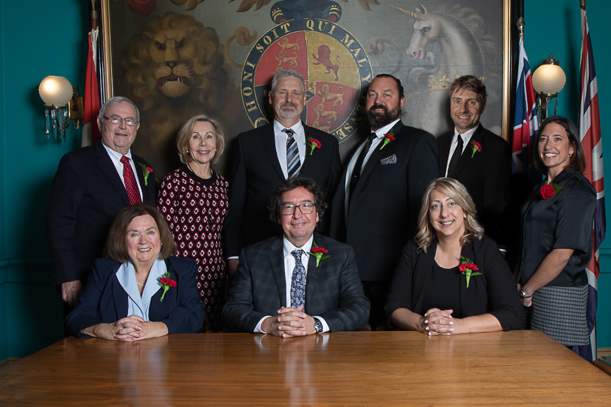 Group shot of Town Council.
