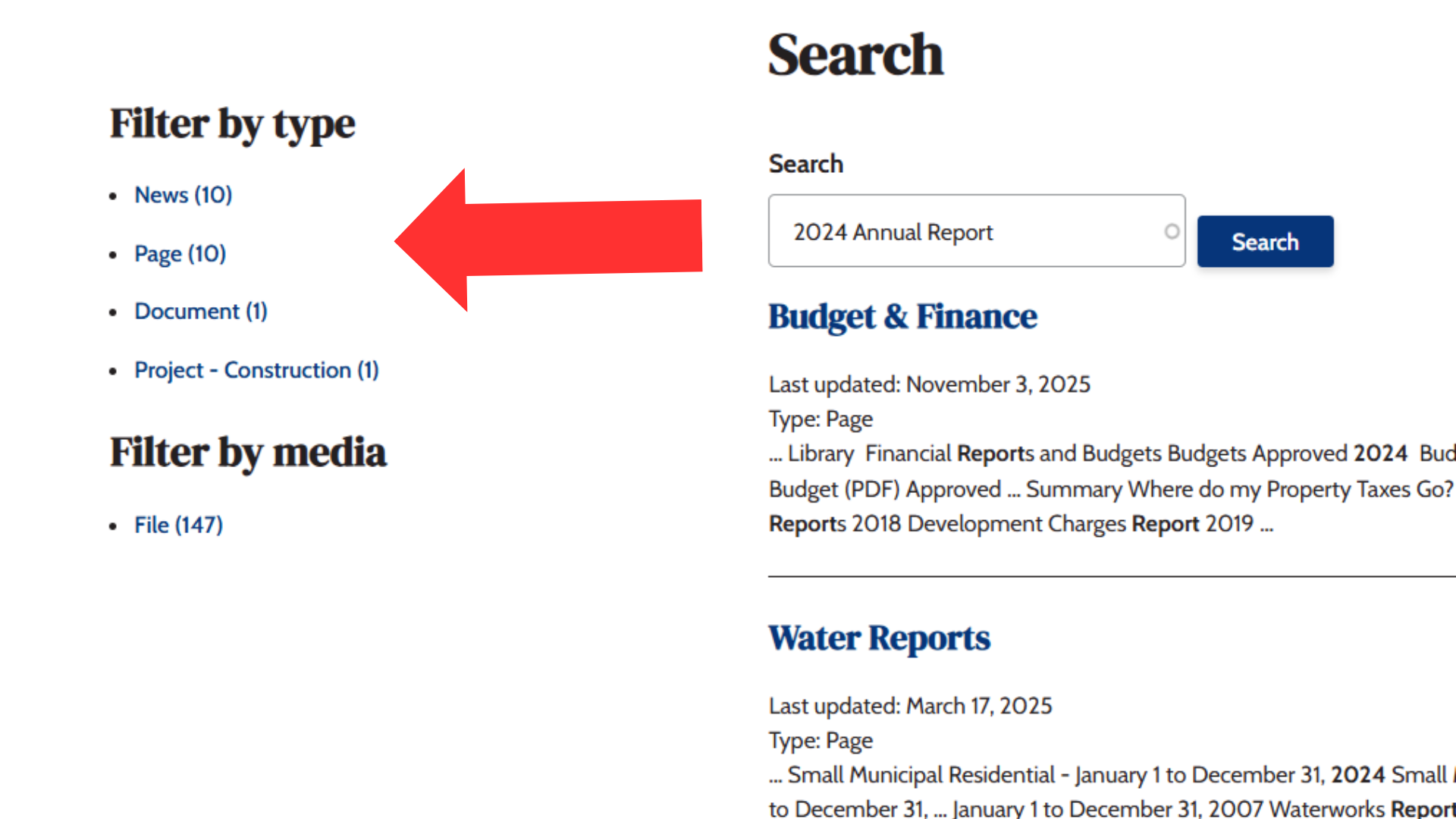 How Do I Search the Website? | Town of Niagara-on-the-Lake