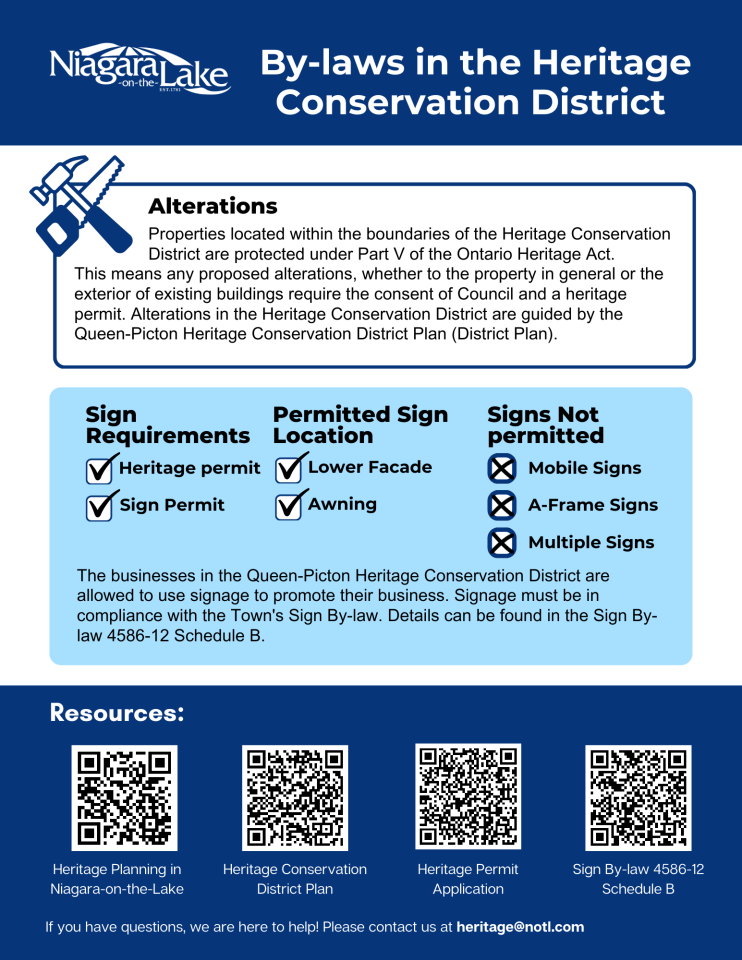 Heritage District Information Sheet Page 2