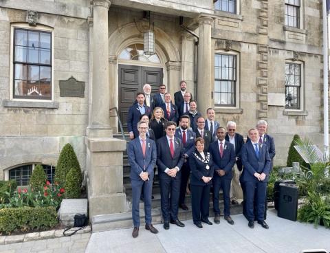 Photograph of EU Day Representatives.