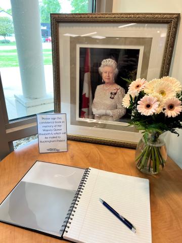 A Book of Condolences has been placed in the front lobby of Town Hall to provide an opportunity for residents to extend written condolences to the Royal Family following the passing of Her Majesty the Queen