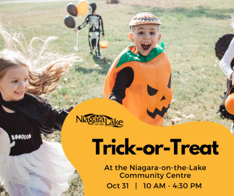 Stock image of children on Halloween.