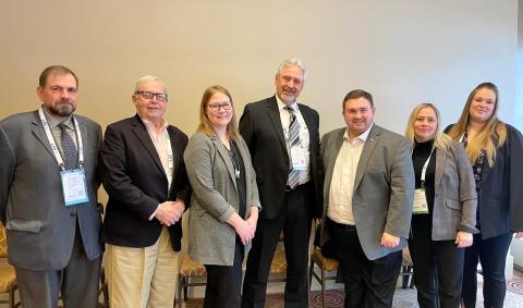 Image of Town Council Members and Staff at ROMA.
