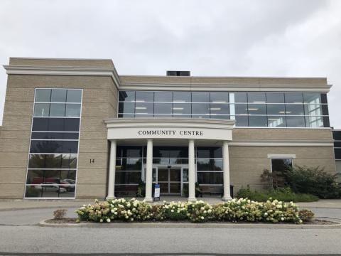 Photo of outside of the Community Centre