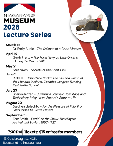 Listing of Lecture Series Speakers and Dates