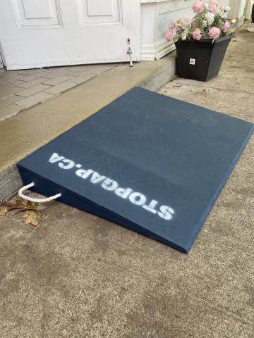 Image of a StopGap Ramp at a local business